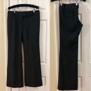 The Limited Black Pinstripe Pants